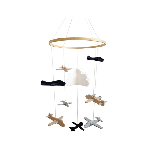 Airplane Crib Mobile