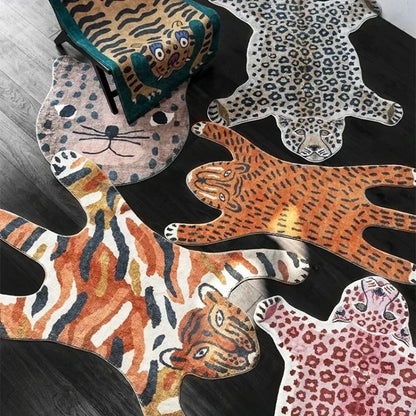 Tiger Print Rugs