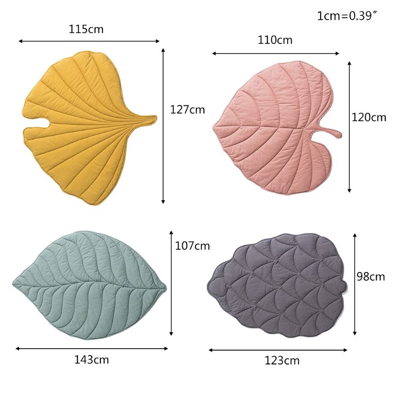 Baby Cotton Leaf Crawling Mat