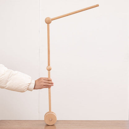 Moon Crib Mobile & Wooden Arm